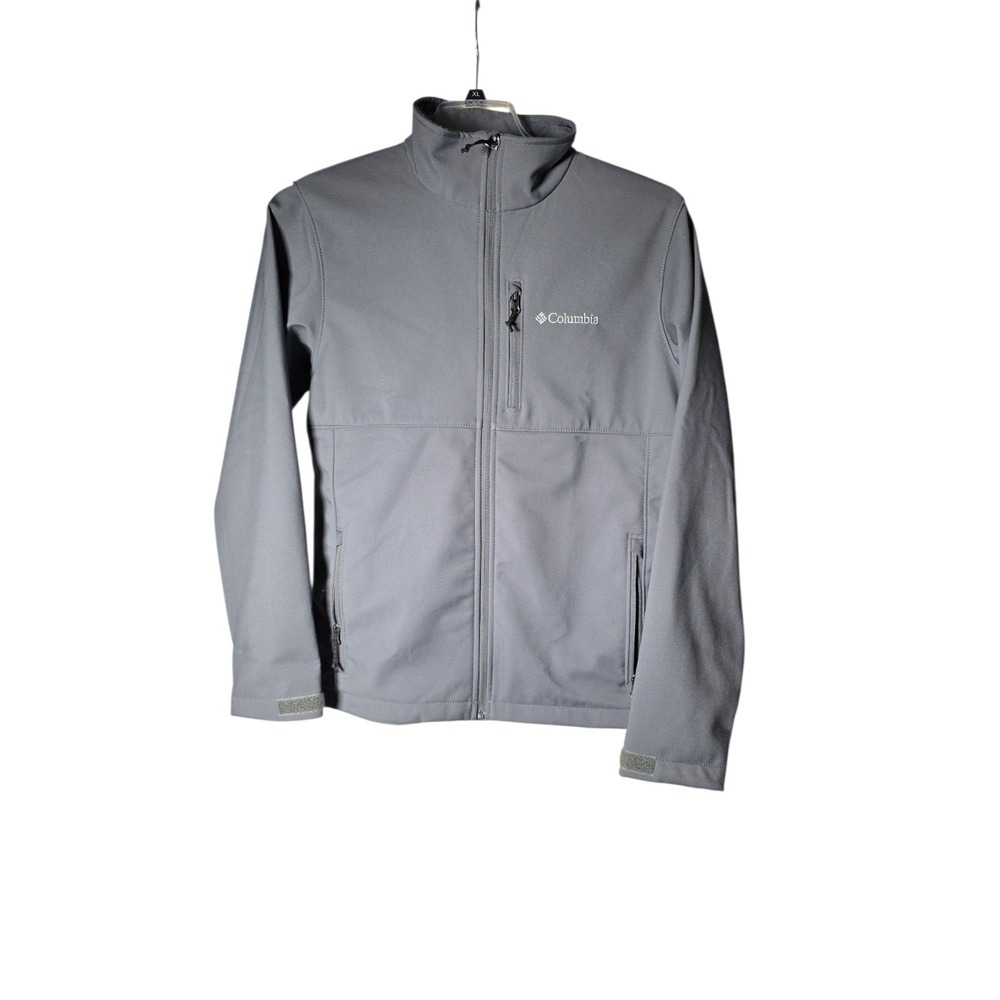 Men's Columbia Ascender Softshell Light Warmth Jacket Size Medium Gray NWT - Picture 13 of 13